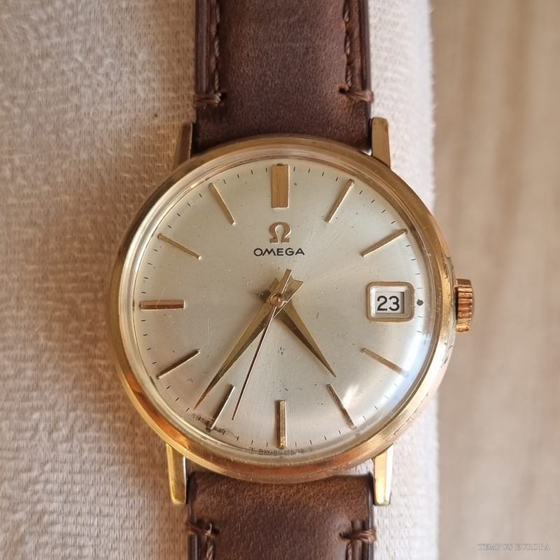 Omega watch with the calibre 611, dial side
