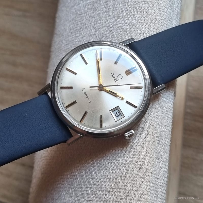 Omega watch with the calibre 613, dial side