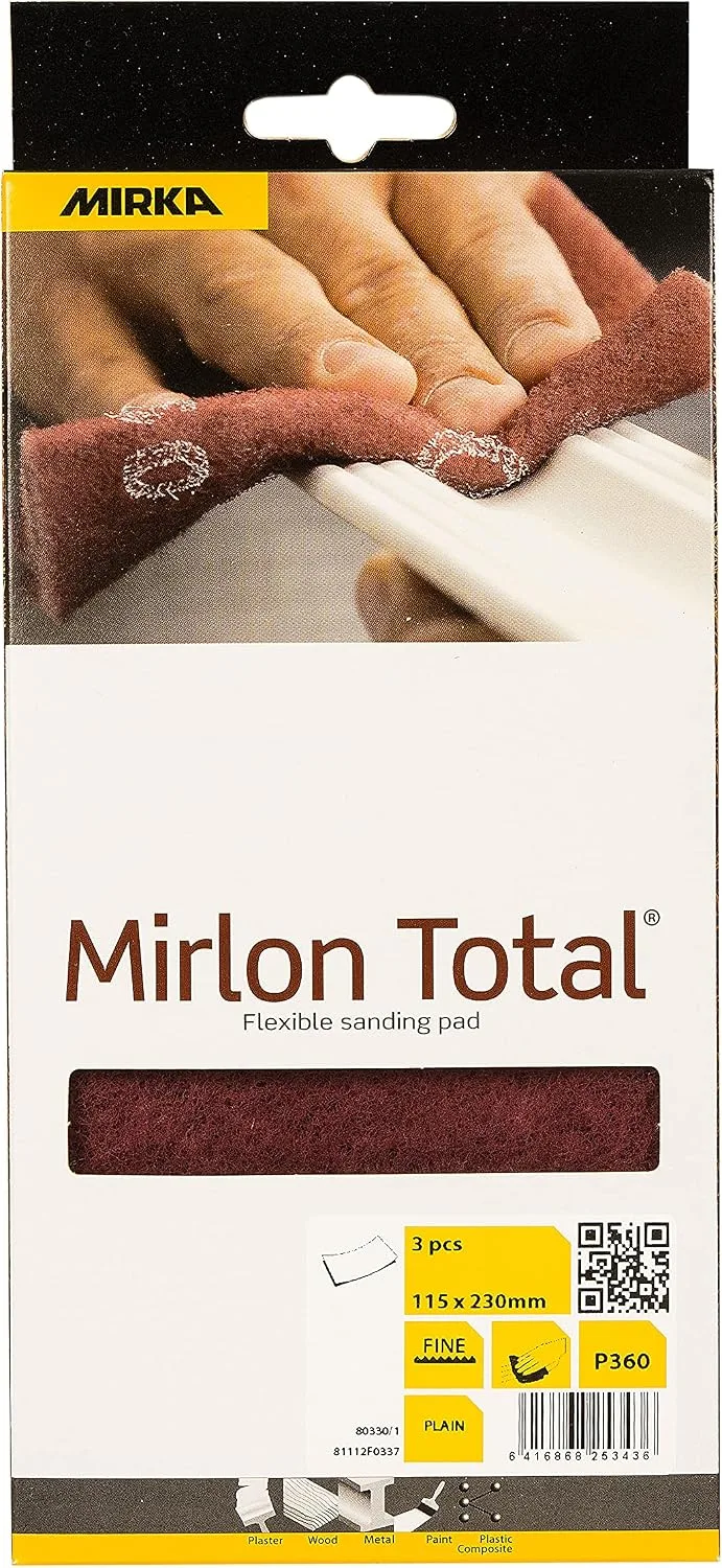 Mirlon Total para lijar piezas — Pulido y mantenimiento recomendado por Tempus Europa