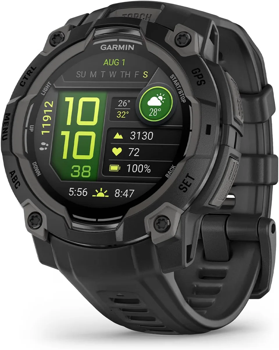 Garmin Instinct 3, Reloj Inteligente con GPS — Garmin watch recommended by Tempus Europa