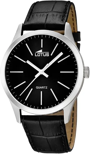 LOTUS Men's White Minimalist — reloj Lotus recomendado por Tempus Europa