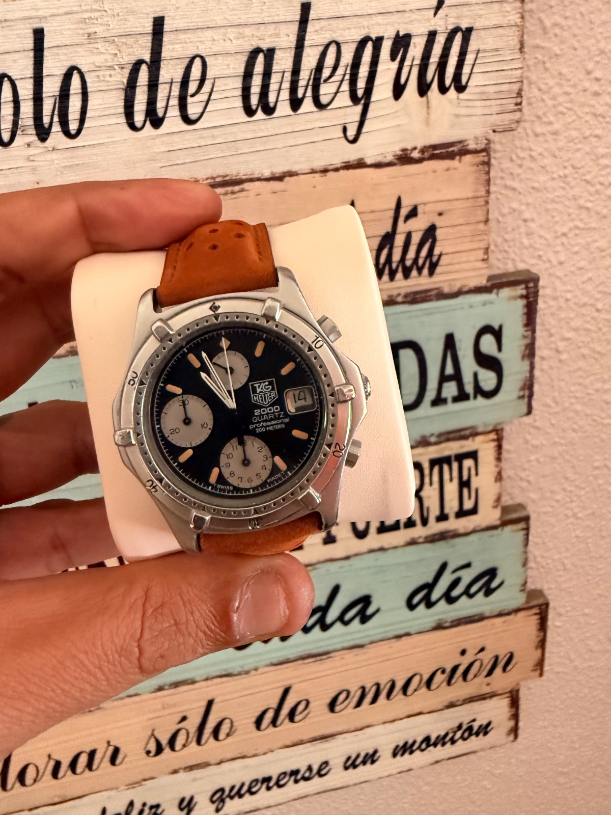 Reloj TAG Heuer Professional 200m Cronógrafo — Tag Heuer publicado en Tempus Europa — foto 3