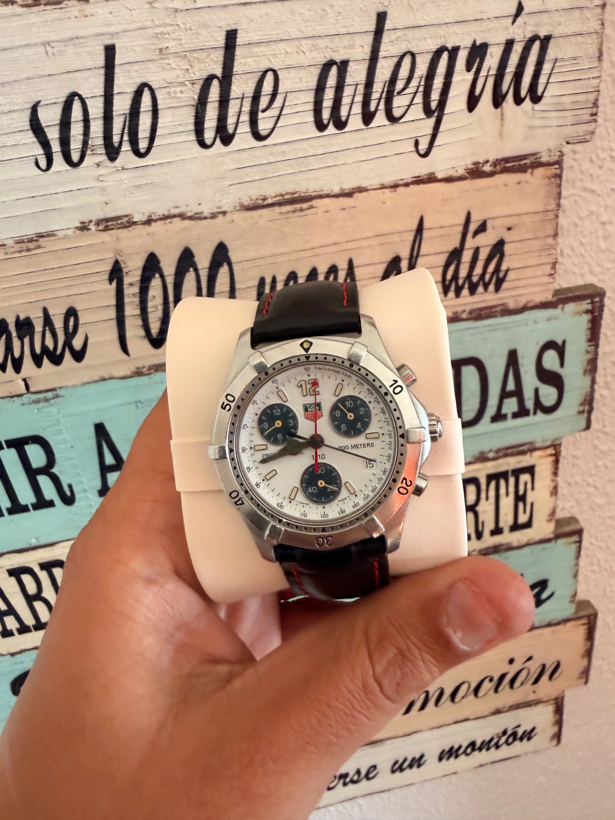 Reloj TAG Heuer Professional 200m Cronógrafo(CK1111) — Tag Heuer publicado en Tempus Europa